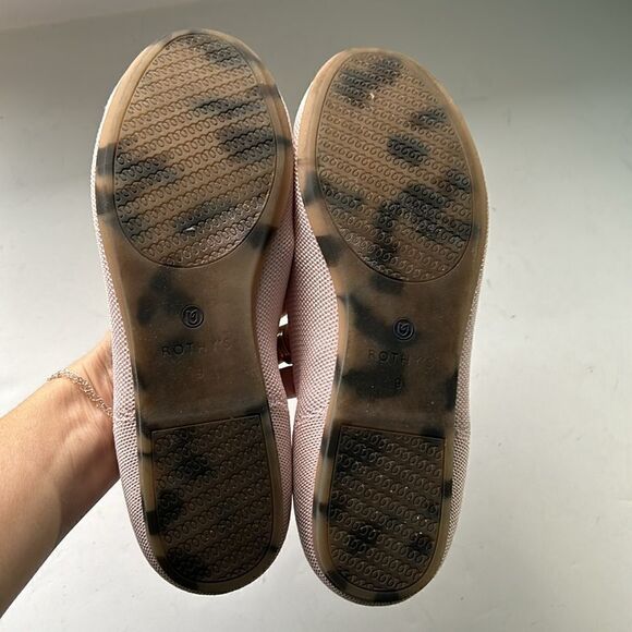 Rothy's The Flat Blush Pink Round Toe Ballet Flats - Picture 4 of 9